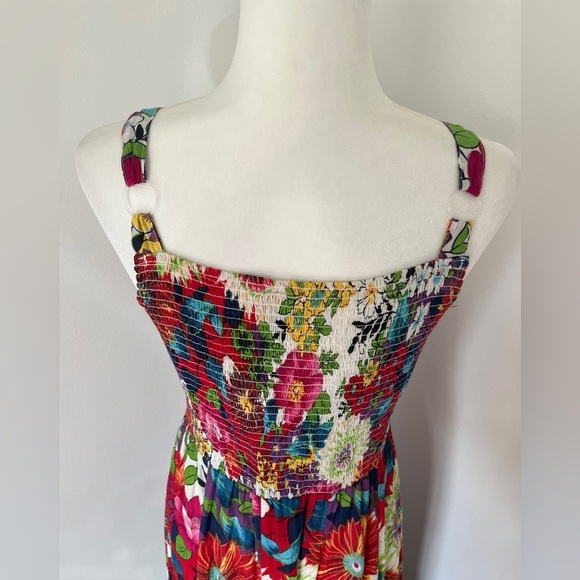 Floral Multicolor Women's Dress - Picture 5 of 5